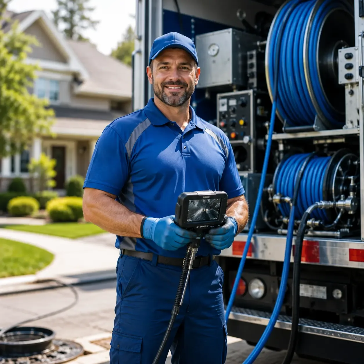 Local outdoor drain cleaning specialists in Spring Glen, PA
